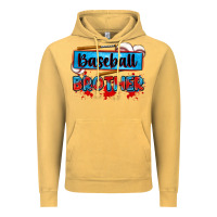 Vintage Mustard baseball brother Vintage Hoodie - Zillion Design Studio