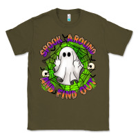 Army Green spook aound and find out Classic Tee - Artiststas