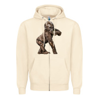 Sandshell Baby Gorilla Zipper Hoodie - LillyAllenDesigns