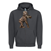 Smoke Baby Gorilla Zipper Hoodie - LillyAllenDesigns