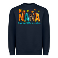 Navy this nana loves her little pumpkins Heavyweight Sweatshirt - texasbilliewilder