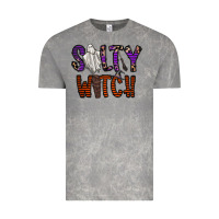 Cloud Rock Salty Witch Vintage Tee - CowhideDigitalArt