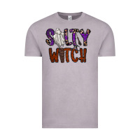 Vintage Zinc Salty Witch Vintage Tee - CowhideDigitalArt