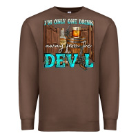 Chestnut im only one drink Premium Sweatshirt - NancyCooperArtShop