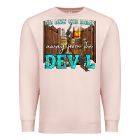 Pale Pink im only one drink Premium Sweatshirt - NancyCooperArtShop