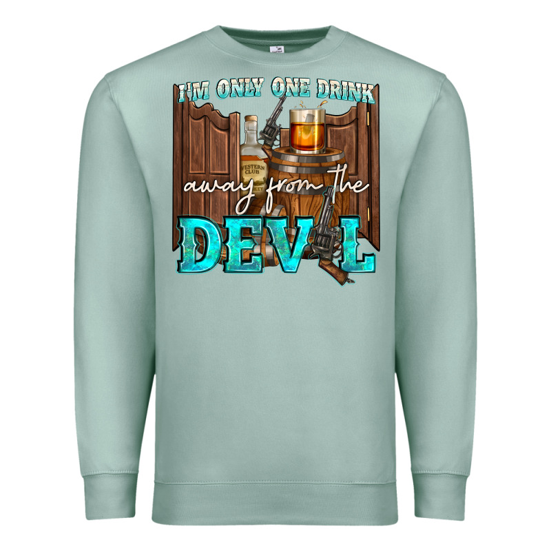 Im Only One Drink Premium Sweatshirt by NancyCooperArtShop | Teevron