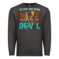 Smoke im only one drink Premium Sweatshirt - NancyCooperArtShop