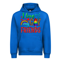 I Love My Gay Friends Urban Hoodie | Teevron