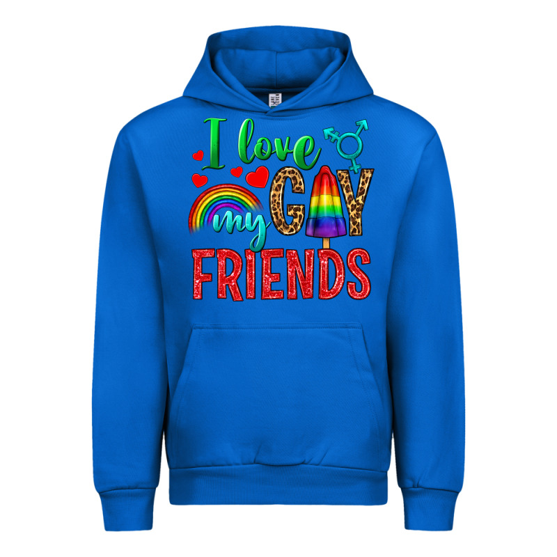 I Love My Gay Friends Urban Hoodie by NancyCooperArtShop | Teevron
