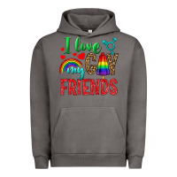 Pigment Tornado I love my gay friends Urban Hoodie - NancyCooperArtShop
