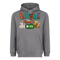 Storm service mode on Heavyweight Hoodie - NancyCooperArtShop