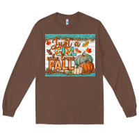 Chestnut Just A Girl Who Loves Fall Mousepad Long Sleeve Tee - BundleAndBundleShop