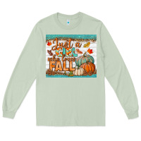 Matcha Just A Girl Who Loves Fall Mousepad Long Sleeve Tee - BundleAndBundleShop
