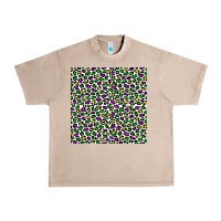French Oak mardi gras leopard  seamless pattern Urban Heavy Tee - FaDigitalArtStudio