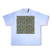 Grape Ice mardi gras leopard  seamless pattern Urban Heavy Tee - FaDigitalArtStudio