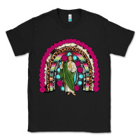 Black san judas rainbow Classic Tee - JahusDesignShop