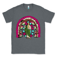 Charcoal Heather san judas rainbow Classic Tee - JahusDesignShop