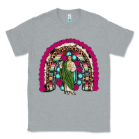 Heather Grey san judas rainbow Classic Tee - JahusDesignShop