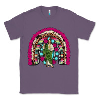 Lavender san judas rainbow Classic Tee - JahusDesignShop