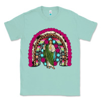 Seafoam san judas rainbow Classic Tee - JahusDesignShop