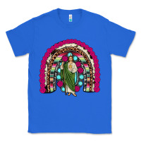 True Royal san judas rainbow Classic Tee - JahusDesignShop
