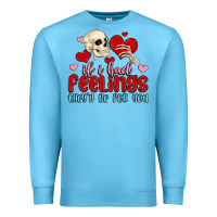Ocean Blue if i had feelings they d be for you Premium Sweatshirt - MaliasSmallBusiness