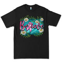 Black breast cancer believe Premium Tee - BarkalooDesign