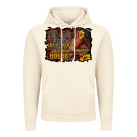 Vintage Artic all i want for christmas is a horse brown horse Vintage Hoodie - RanaPortraitStore