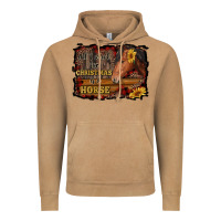 Vintage Camel all i want for christmas is a horse brown horse Vintage Hoodie - RanaPortraitStore