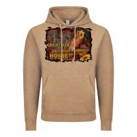 Vintage Coffee all i want for christmas is a horse brown horse Vintage Hoodie - RanaPortraitStore