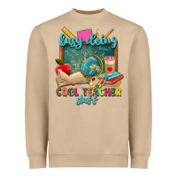 Mushroom busy doing cool teacher stuff Heavyweight Sweatshirt - Zillion Design Studio