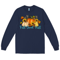 Navy Fall Sweet Fall Long Sleeve Tee - Artiststas