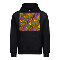 Foreset Green Mardi Gras Urban Hoodie - NancyCooperArtShop