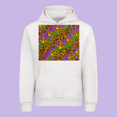 Mardi Gras Urban Hoodie Designed By Nancycooperartshop