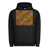 Pigment Black Mardi Gras Urban Hoodie - NancyCooperArtShop