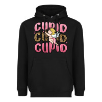 Black cupid cupid cupid valentine's day Heavyweight Hoodie - MaliasSmallBusiness
