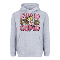 Heather Grey cupid cupid cupid valentine's day Heavyweight Hoodie - MaliasSmallBusiness