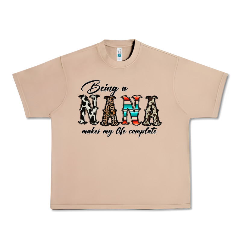 Being Nana Makes My Life Complate Urban Heavy Tee by CowhideDigitalArt | Teevron