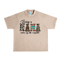 French Oak being nana makes my life complate Urban Heavy Tee - CowhideDigitalArt