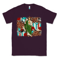Plum san judas leopard cowhide background Classic Tee - JahusDesignShop