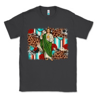 Smoke san judas leopard cowhide background Classic Tee - JahusDesignShop