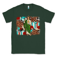 Sports Green san judas leopard cowhide background Classic Tee - JahusDesignShop
