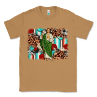 Toasted Coconut san judas leopard cowhide background Classic Tee - JahusDesignShop