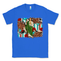 True Royal san judas leopard cowhide background Classic Tee - JahusDesignShop