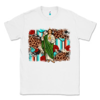 White san judas leopard cowhide background Classic Tee - JahusDesignShop
