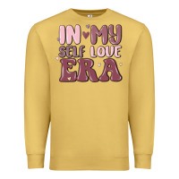 Antique Gold in my self love era Premium Sweatshirt - MaliasSmallBusiness