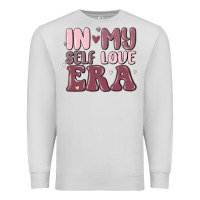 Dove Grey in my self love era Premium Sweatshirt - MaliasSmallBusiness