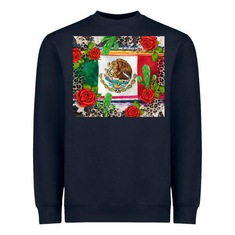 Mexican Flag Heavyweight Sweatshirt by CTS Tumbler Store | Teevron