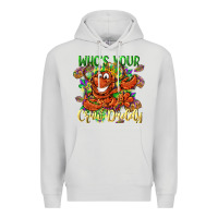 Dove Grey Who's your craw daddy Mardi Gras Premium Hoodie - LillyAllenDesigns