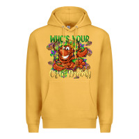 Mustard Who's your craw daddy Mardi Gras Premium Hoodie - LillyAllenDesigns